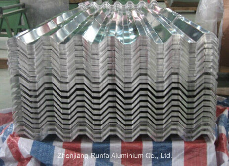 Aluminium/Aluminium-Wellblech für Dachgebäude 1060h18